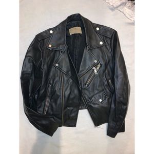 Vintage faux leather jacket